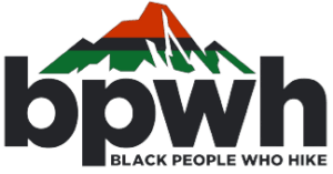 Black People Who Hike Transparent Logo