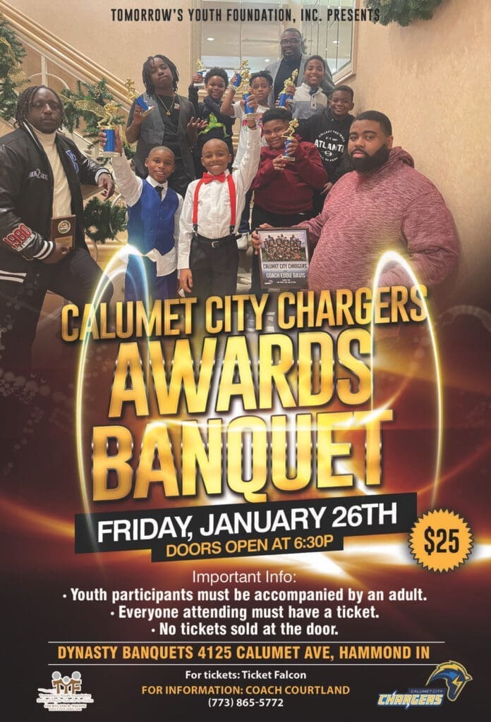 2023 Calumet City Chargers Awards Banquet Tickets Powered by Ticket Falcon®