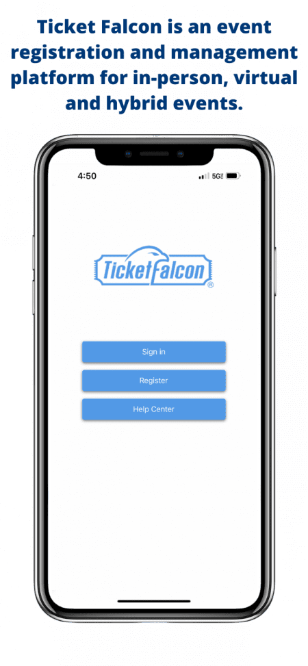 Ticket Falcon App 1
