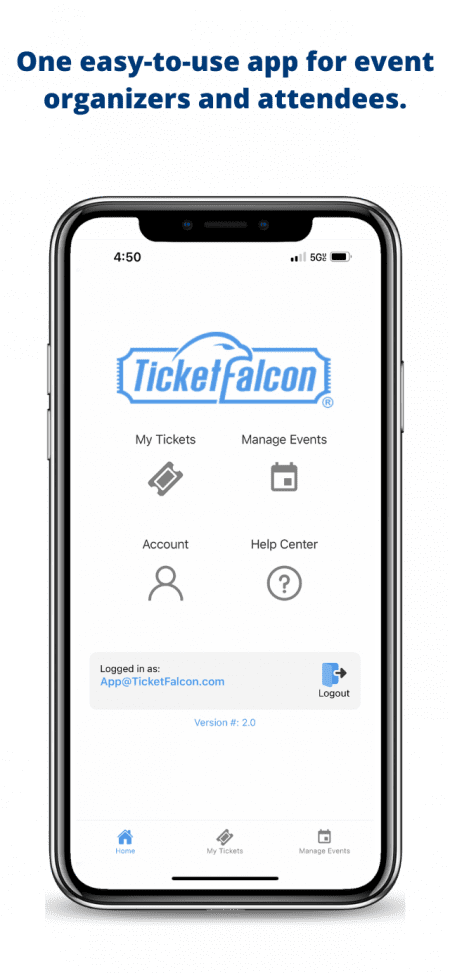 Ticket Falcon App 2